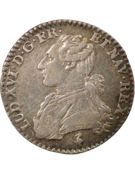 Louis XVI Au Buste Habillé 1/10 ecu Argent 1778 A - Paris