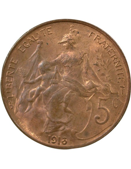 Dupuis 5 centimes Bronze 1913 A Paris