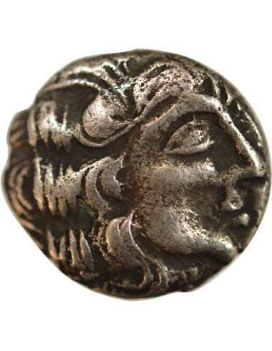 Aurige à gauche 1/4 statere Billon Ie Siècle Av JC