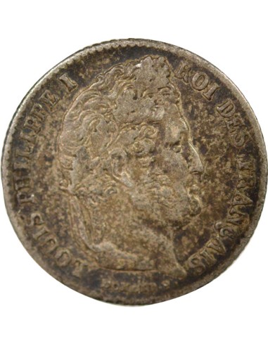 Louis-Philippe Ier 1/4 franc Argent 1842 A - Paris