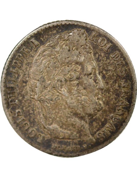 Louis-Philippe Ier 1/4 franc Argent 1842 A - Paris