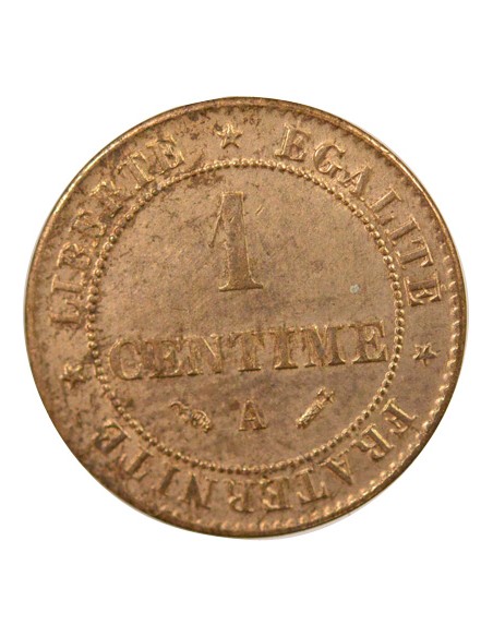 IIIe République 1 centime Bronze 1895 A - Paris