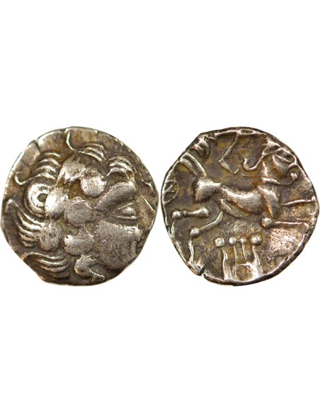 Gaule A la Lyre 1 statere Billon Ie Siècle Av JC