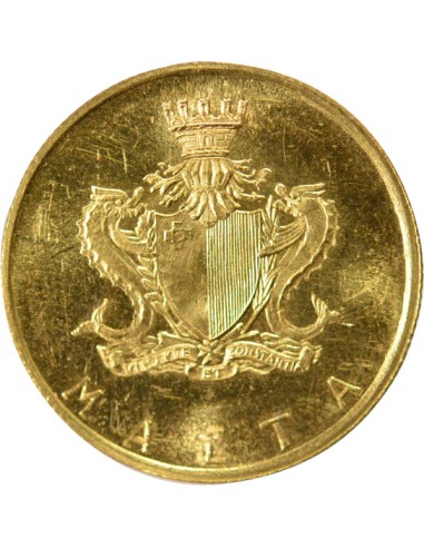 Reine d'Angleterre et du Commonwealth Torche 5 liri Or 1972 R Rome