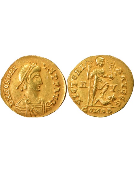 Rome Empire Honorius 1 solidus Or 402-406 Ravenna