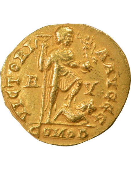 Rome Empire Honorius 1 solidus Or 402-406 Ravenna