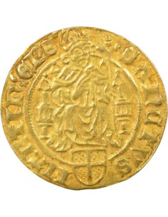 Pays-Bas David de Bourgogne 1 florin Or 1464-1492 Wijk bij Duurstede 2