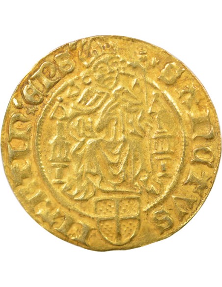 Pays-Bas David de Bourgogne 1 florin Or 1464-1492 Wijk bij Duurstede