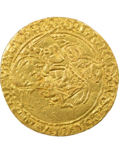 Duché de Bretagne François II de Bretagne 1 cavalier d'or Or 1442-1488 9 Rennes