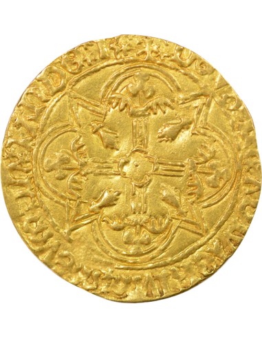 Duché de Bretagne François II de Bretagne 1 cavalier d'or Or 1442-1488 9 Rennes