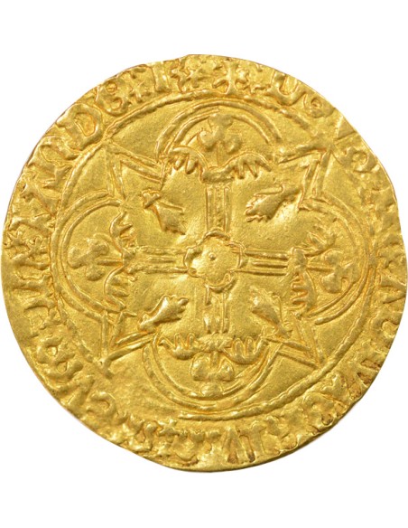 Duché de Bretagne François II de Bretagne 1 cavalier d'or Or 1442-1488 9 Rennes