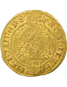 Pays-Bas David de Bourgogne 1 florin Or 1464-1492 Wijk bij Duurstede 2