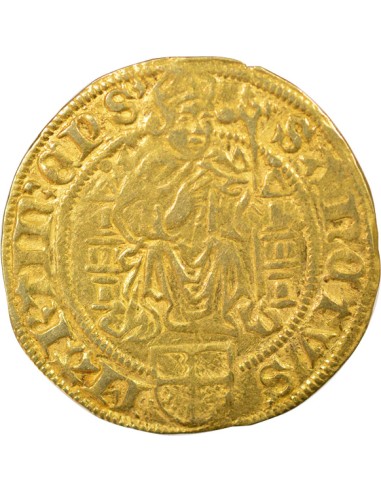 Pays-Bas David de Bourgogne 1 florin Or 1464-1492 Wijk bij Duurstede