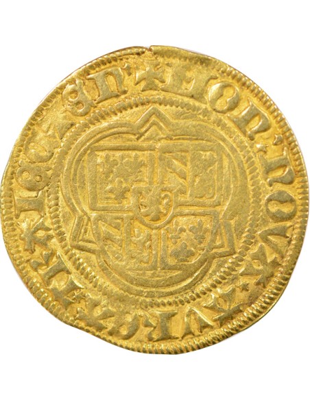 Pays-Bas David de Bourgogne 1 florin Or 1464-1492 Wijk bij Duurstede