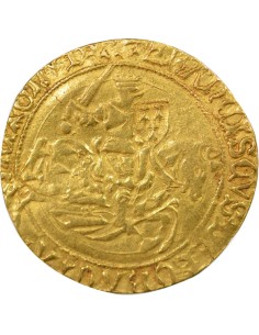 Duché de Bretagne François II de Bretagne 1 cavalier d'or Or 1442-1488 T Nantes 2