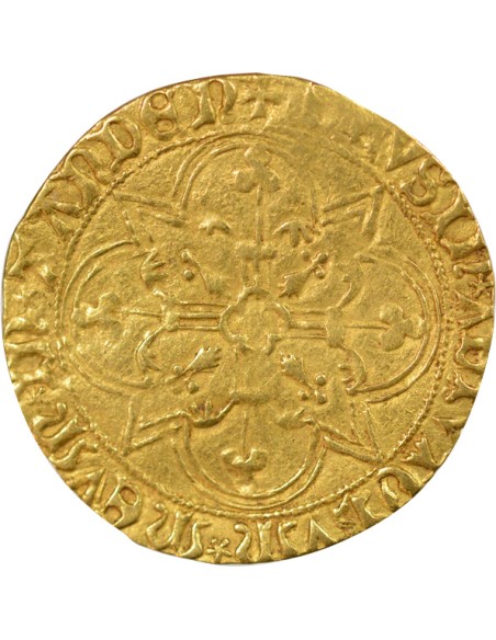Duché de Bretagne François II de Bretagne 1 cavalier d'or Or 1442-1488 T Nantes