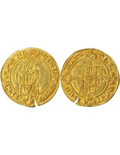 Belgique Philippe Ier le Beau Saint Jean 1 florin Or 1488-1489 Gand