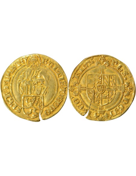 Belgique Philippe Ier le Beau Saint Jean 1 florin Or 1488-1489 Gand