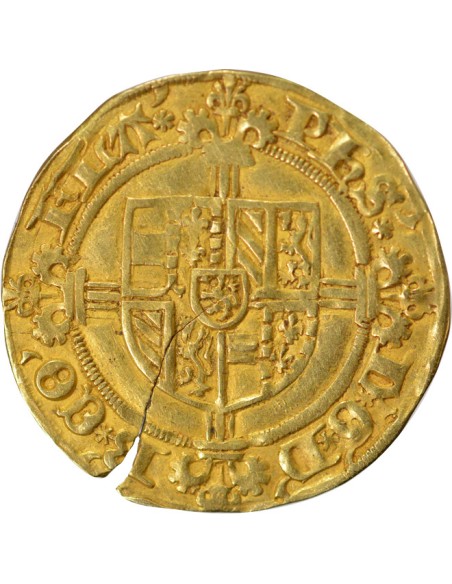Belgique Philippe Ier le Beau Saint Jean 1 florin Or 1488-1489 Gand