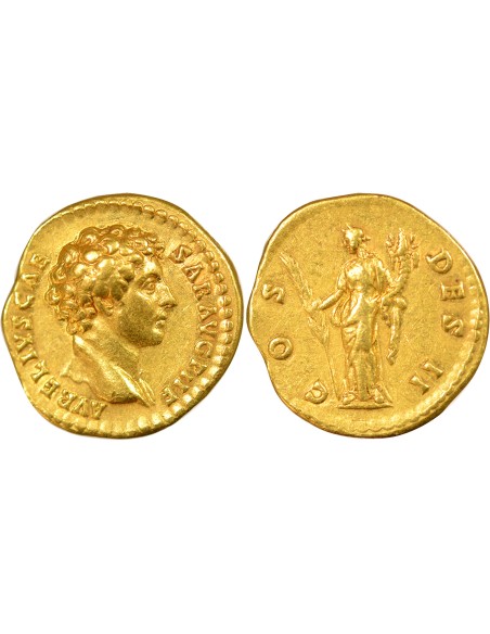 Rome Empire Néron Hilaritas 1 aureus Or 140-144 R Rome