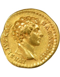 Rome Empire Néron Hilaritas 1 aureus Or 140-144 R Rome 2