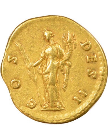 Rome Empire Néron Hilaritas 1 aureus Or 140-144 R Rome