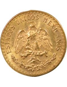 Mexique 2 pesos Or 1945 (1951-1972) Mo Mexico City 2