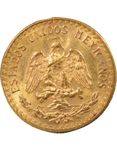 Mexique 2 pesos Or 1945 (1951-1972) Mo Mexico City