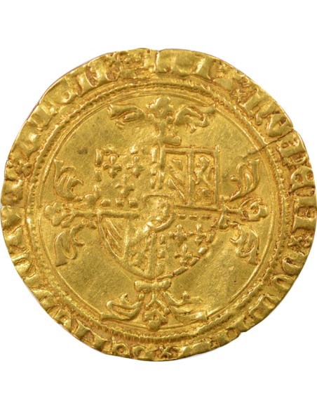 Belgique Philippe III le Bon 1 lion d'or Or 1454-1460 (l) Bruges Lion