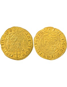 Pays-Bas David de Bourgogne 1 florin Or 1464-1492 Wijk bij Duurstede