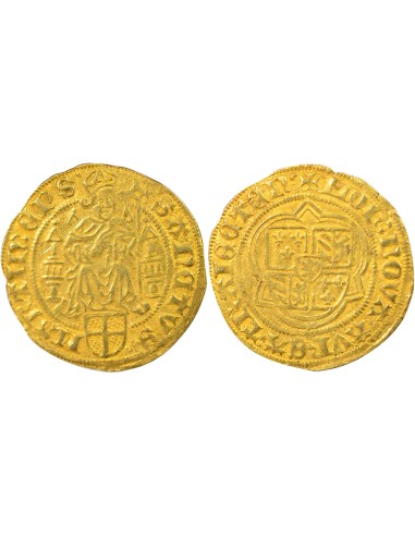 Pays-Bas David de Bourgogne 1 florin Or 1464-1492 Wijk bij Duurstede