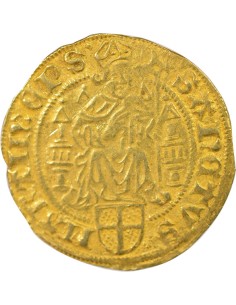 Pays-Bas David de Bourgogne 1 florin Or 1464-1492 Wijk bij Duurstede 2