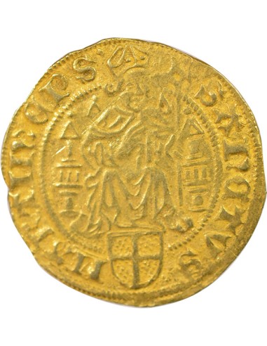 Pays-Bas David de Bourgogne 1 florin Or 1464-1492 Wijk bij Duurstede