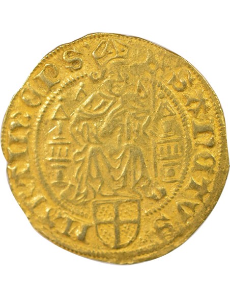Pays-Bas David de Bourgogne 1 florin Or 1464-1492 Wijk bij Duurstede