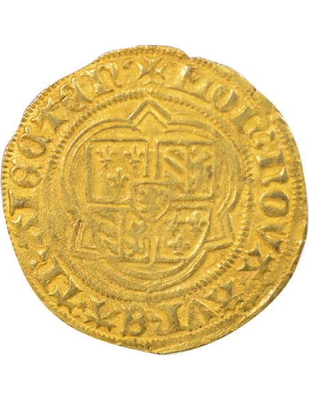 Pays-Bas David de Bourgogne 1 florin Or 1464-1492 Wijk bij Duurstede