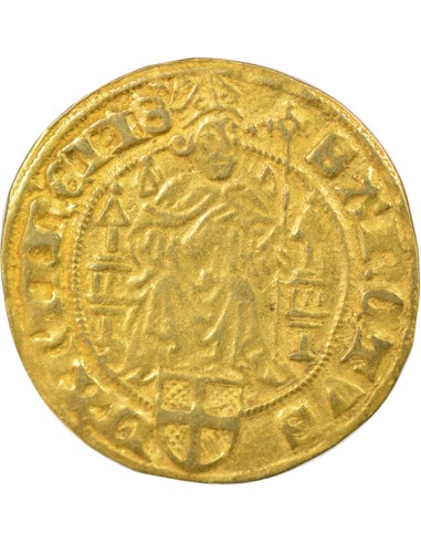 Pays-Bas David de Bourgogne 1 florin Or 1464-1492 Wijk bij Duurstede