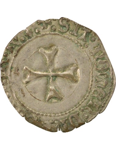 Duché de Bretagne François II de Bretagne A la Targe 1 blanc Billon 1458-1488 9 Rennes