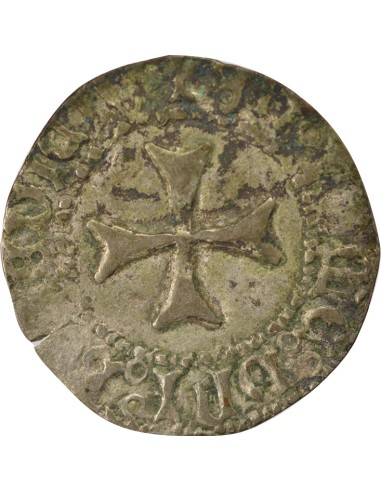 Duché de Bretagne François II de Bretagne A la Targe 1 blanc Billon 1458-1488 9 Rennes