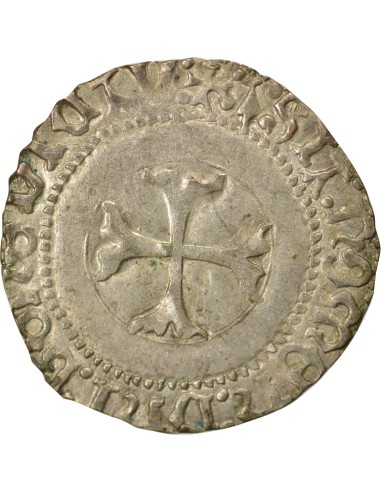 Duché de Bretagne François II de Bretagne A la Targe 1 blanc Billon 1458-1488 9 Rennes