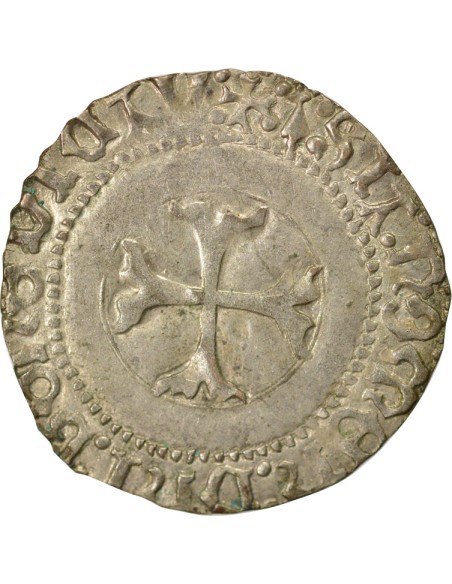 Duché de Bretagne François II de Bretagne A la Targe 1 blanc Billon 1458-1488 9 Rennes