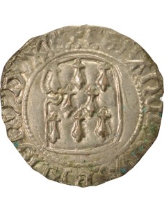 Duché de Bretagne François II de Bretagne A la Targe 1 blanc Billon 1458-1488 9 Rennes 2