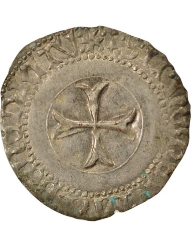 Duché de Bretagne François II de Bretagne A la Targe 1 blanc Billon 1458-1488 9 Rennes