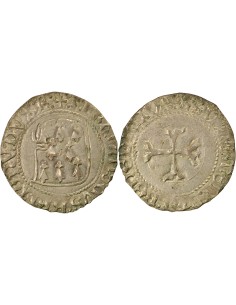Duché de Bretagne François II de Bretagne A la Targe 1 blanc Billon 1458-1488 9 Rennes