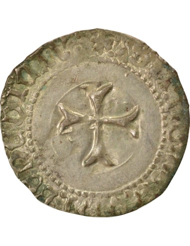 Duché de Bretagne François II de Bretagne A la Targe 1 blanc Billon 1458-1488