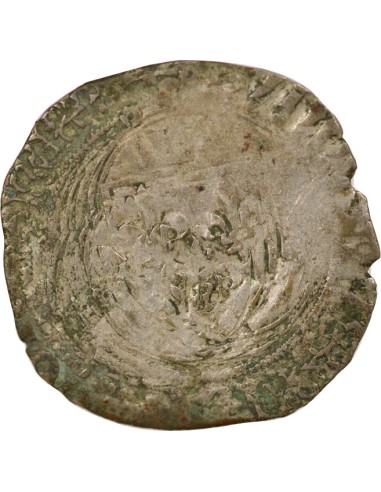 Louis XII A la Couronne 1 douzain Billon 1498-1507 Y Bourges