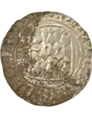Duché de Bretagne François II de Bretagne A la Targe 1 blanc Billon 1458-1488