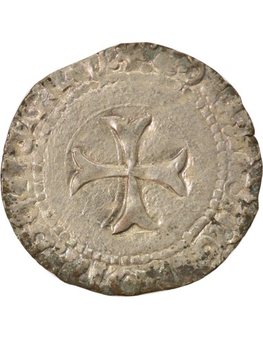 Duché de Bretagne François II de Bretagne A la Targe 1 blanc Billon 1458-1488