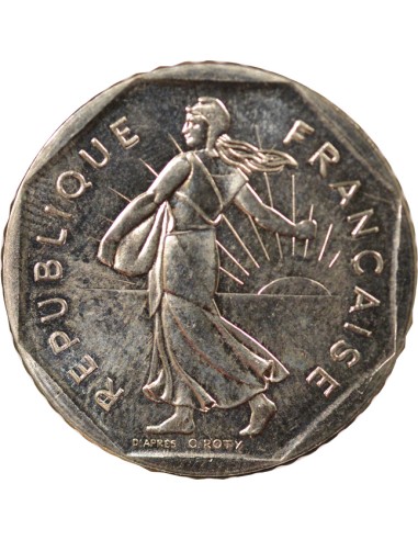 Semeuse 2 francs Nickel 1991 Pessac