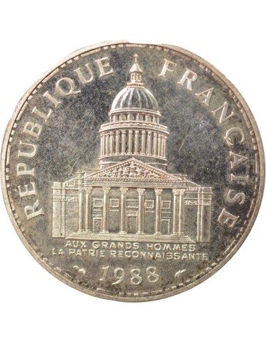 Panthéon 100 francs Argent 1988 Pessac