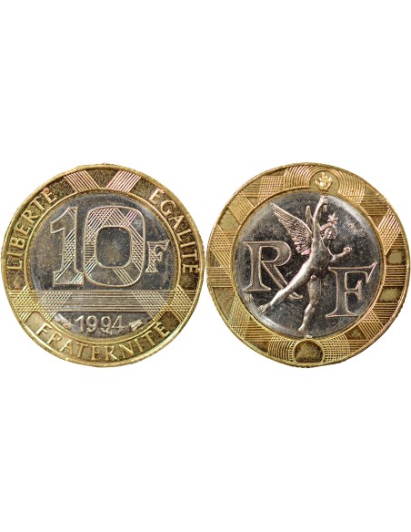 Génie 10 francs Bimétal 1994 Pessac